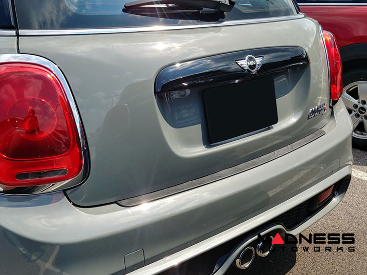 MINI Cooper F56 Bumper Guard by CravenSpeed - Rear - Rubber Version (2014+)